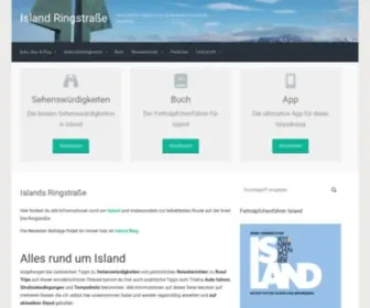 Island-Ringstrasse.de(Reiseblog) Screenshot