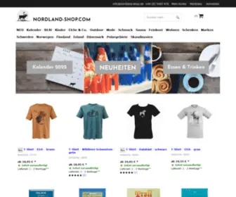 Island-Shop.de(Nordland-Shop Im Nordland-Shop finden Sie alles zu Skandinavien Polargebiete Bildbände Romane Reiseführer Sprachführer Autokarten Wanderkarten Spielfilme Aufkleber Pullover Design Wohnaccessoires Feinkost Sauna und vieles mehr) Screenshot