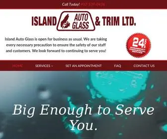 Islandautoglassandtrim.ca(Island Auto Glass & Trim Ltd. in Sydney) Screenshot