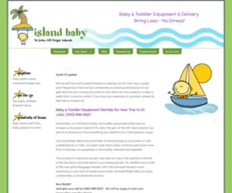 Islandbabyvi.com(Baby & Toddler Gear RentalIsland Baby) Screenshot