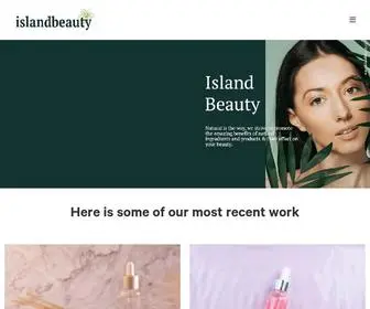 Islandbeauty.co(Island Natural Beauty) Screenshot