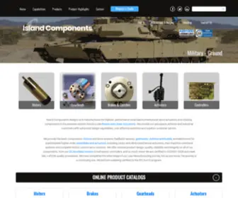 Islandcomponents.com(Island Components Group) Screenshot