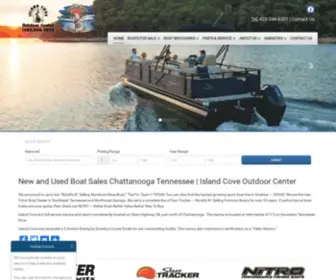 Islandcove.com(New and Used Boat Sales Chattanooga Tennessee) Screenshot