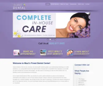 Islanddentalmaui.com(Island Dental) Screenshot