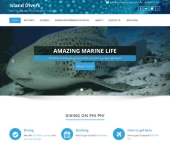 Islanddiverspp.com(Island Divers) Screenshot