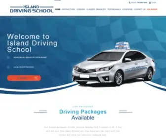 Islanddrivingschoolofstatenisland.com(Island Driving School) Screenshot