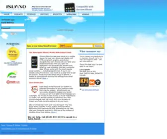 Islandemail.com(Island Email) Screenshot