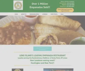 Islandempanada.com(Island Empanada) Screenshot