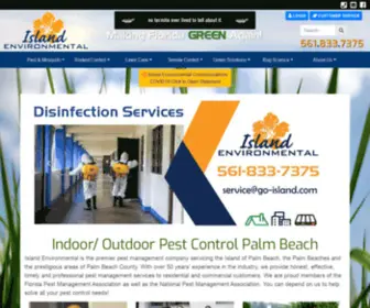 Islandenvironmentalpestcontrol.com(Island Environmental) Screenshot