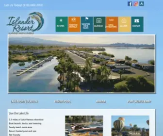 Islanderlakehavasu.com(Islander Resort in Lake Havasu City) Screenshot