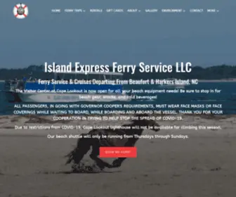 Islandexpressferryservices.com(Island Express Ferry Service) Screenshot