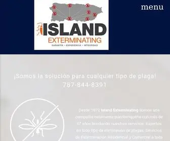 Islandexterminatingservice.com(Puerto Rico (PR)) Screenshot