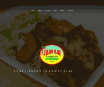 Islandflava.ca(Caribbean Restaurant Downtown Ottawa) Screenshot