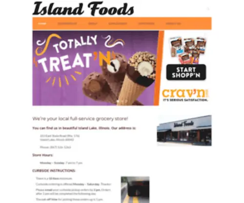 Islandfoodsgrocery.com(Island Foods) Screenshot