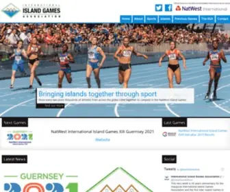 Islandgames.net(International Island Games Association) Screenshot