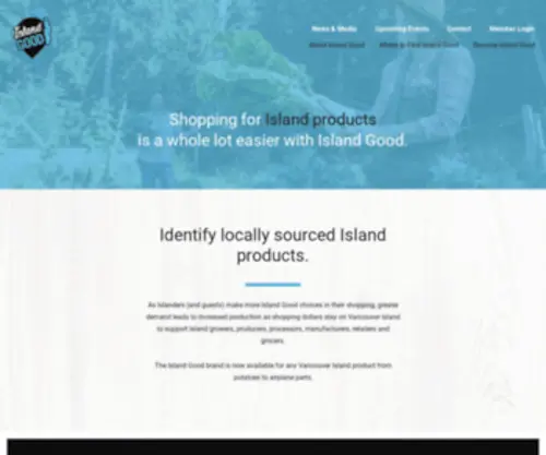 Islandgood.ca(Vancouver Island Economic Alliance (VIEA)) Screenshot