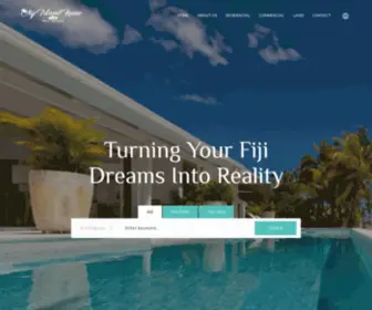 Islandhomefiji.com(My Island Home Real Estate Fiji) Screenshot