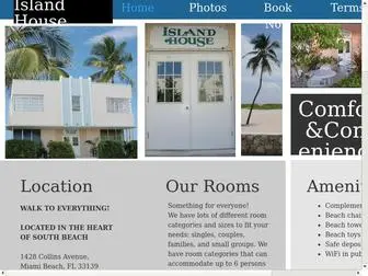 Islandhousesouthbeach.com(Miami Beach Hotel) Screenshot