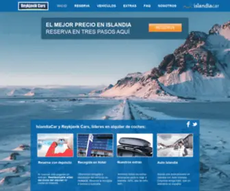 Islandiacar.com(Alquiler coche Islandia) Screenshot