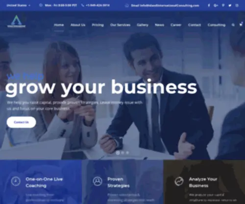 Islandinternationalconsulting.com(Smarter Strategies) Screenshot
