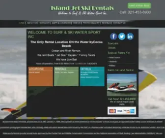 Islandjetskirentals.com(Jet Ski Rentals) Screenshot