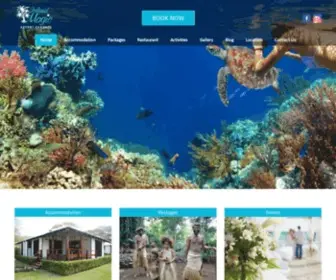 Islandmagicresort.com(Vanuatu Accommodation) Screenshot