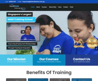 Islandmaidstrainingschool.com.sg(Island Maids Training School) Screenshot