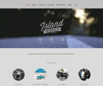 Islandmotorcycles.com(Custom Motorcycles) Screenshot