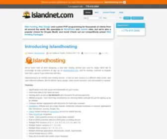 Islandnet.com(Web Hosting) Screenshot