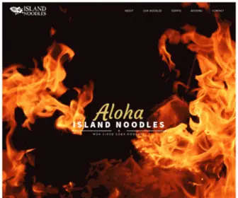 Islandnoodles.com(Island Noodles) Screenshot