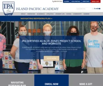 Islandpacificacademy.org(Island pacific academy) Screenshot