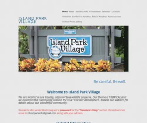 Islandparkvillagefl.com(ISLAND PARK VILLAGE) Screenshot