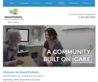 Islandpodiatrysc.com(Island Podiatry) Screenshot