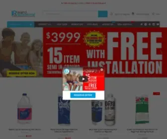 Islandrecreational.com(Island Recreational Swimming Pool Store) Screenshot