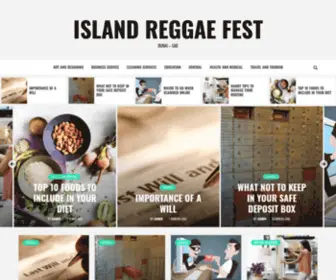 Islandreggaefest.com(Island Reggae Fest) Screenshot