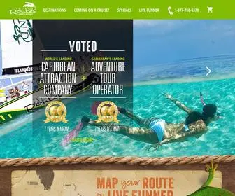 Islandroutes.com(World's Leading Caribbean Attraction Company) Screenshot