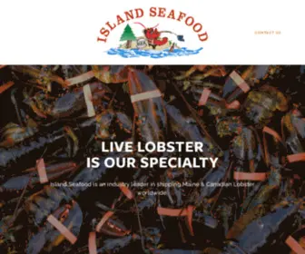 Islandseafoodlobster.com(Island Seafood) Screenshot