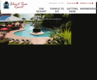 Islandseas.com(Island Seas Resort) Screenshot