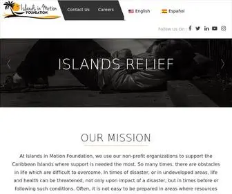 Islandsinmotionfoundation.org(Islands in Motion Foundation) Screenshot