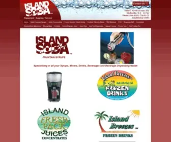 Islandsodasystems.com(Island Soda Systems) Screenshot