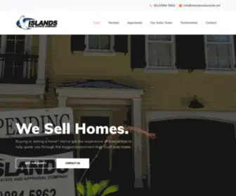 Islandsrealestate.net(Islands Real Estate Company) Screenshot