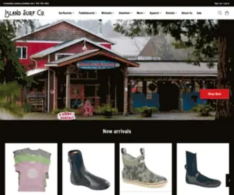 Islandsurfco.ca(Island Surf Company) Screenshot