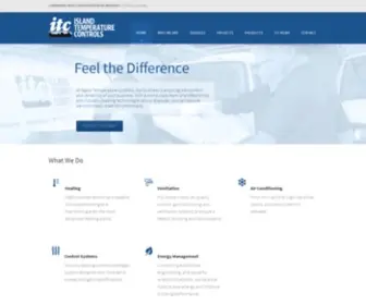 Islandtemp.com(Island Temperature Controls) Screenshot