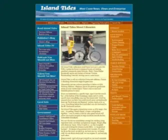 Islandtides.com(Island Tides newspaper) Screenshot