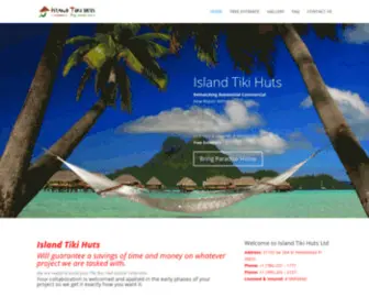 Islandtikihut.com(Island Tiki Huts) Screenshot