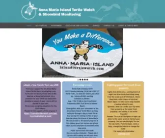 Islandturtlewatch.com(Anna Maria Island Turtle Watch & Shorebird Monitoring) Screenshot