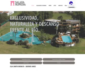 Islasantamonica.com.ar(Una Isla de Fantasía a un Salto del Microcentro) Screenshot