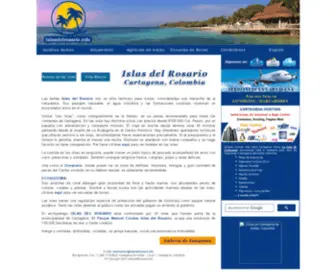 Islasdelrosario.info(Islas del Rosario Info) Screenshot