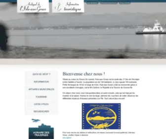 Isle-AUX-Grues.com(L'Isle-aux-Grues. Au menu) Screenshot