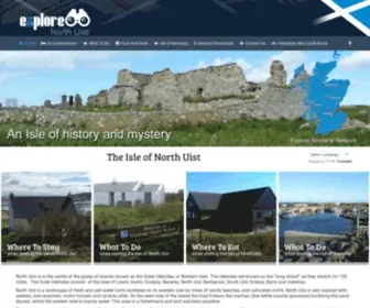 Isle-OF-North-Uist.co.uk(Isle of North Uist) Screenshot